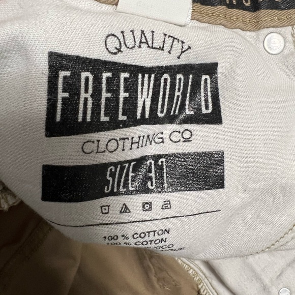 Freeworld khaki pants - Picture 2 of 3